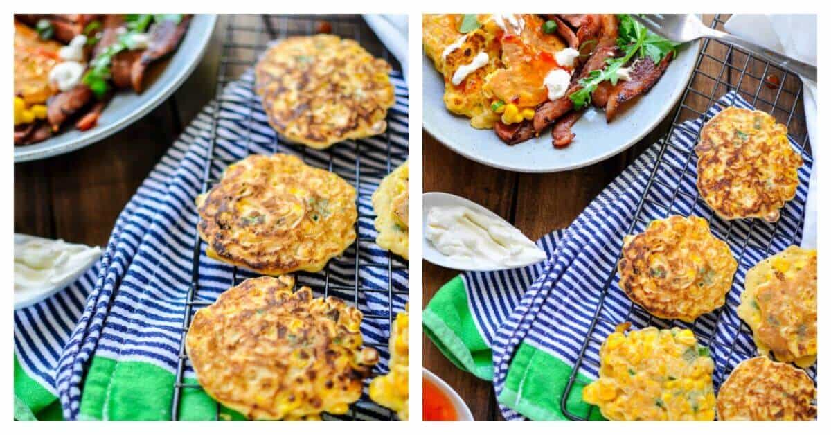 Low Carb Corn Fritters with only 5 Ingredients My Sugar Free Kitchen