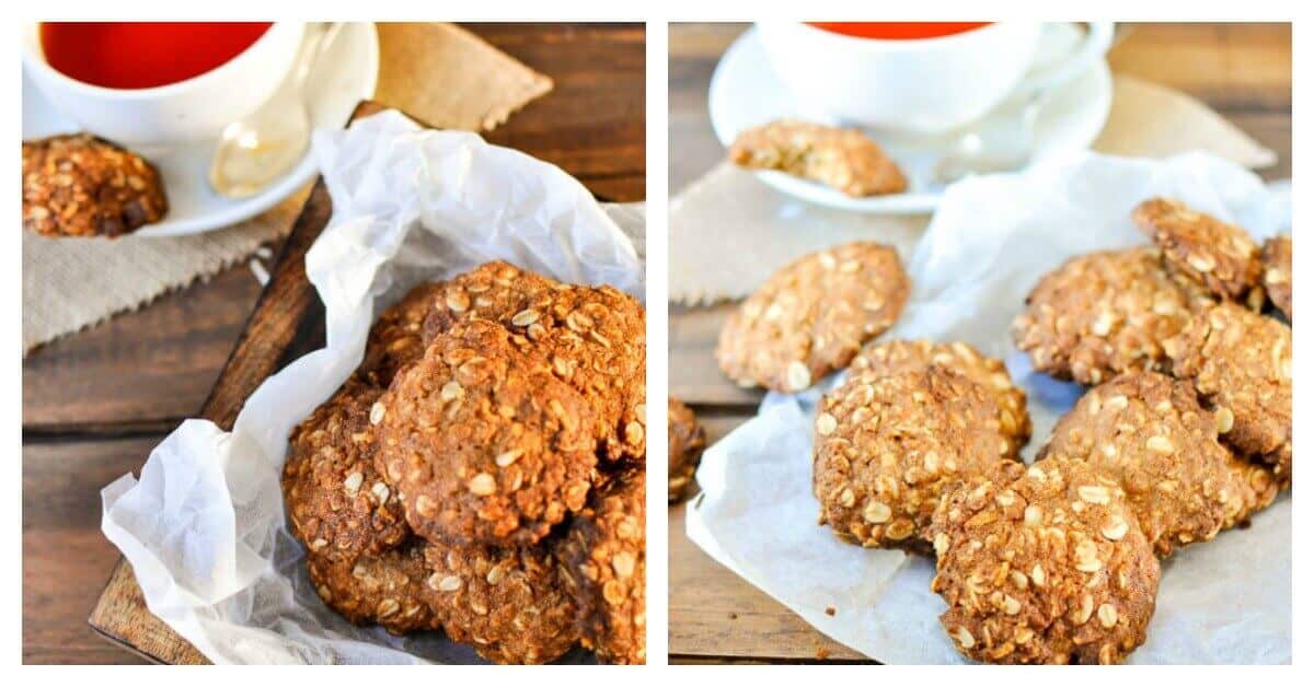 Healthy Sugar Free Anzac Biscuit Recipe