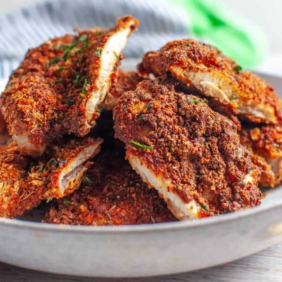 Crispy Oven Baked Smoked Paprika Chicken My Sugar Free Kitchen