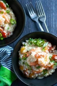 Garlic Prawn and Tomato Risotto Recipe | My Sugar Free Kitchen