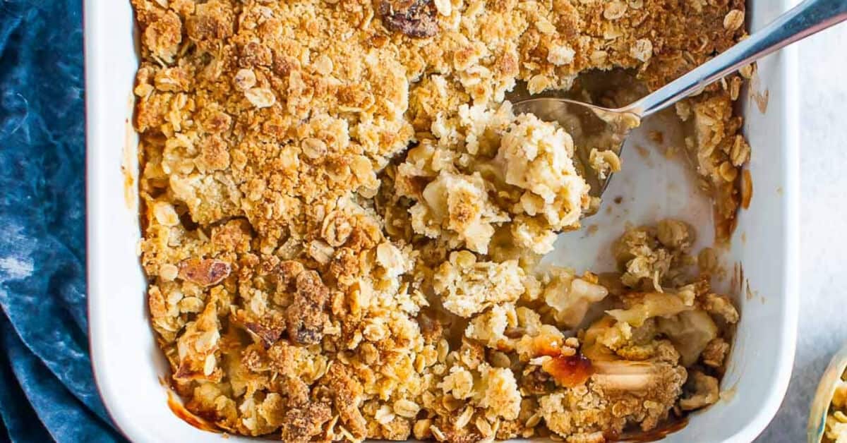 Sugar Free Apple Crumble Recipe | My Sugar Free Kitchen