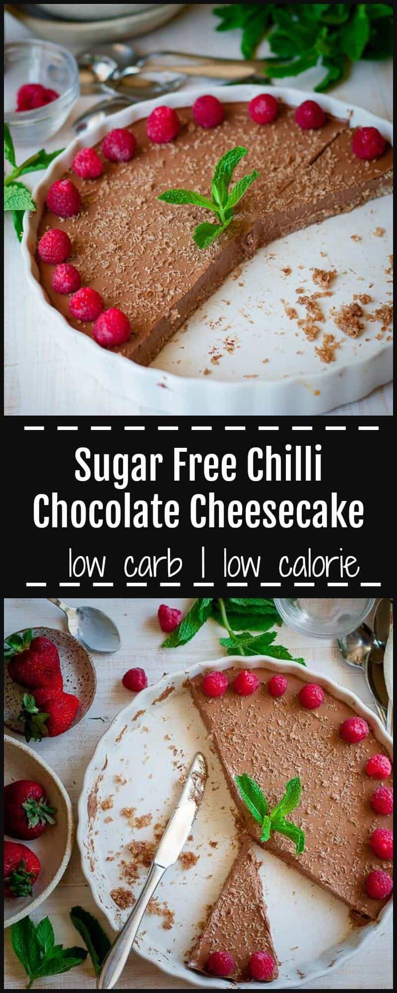Chilli Chocolate Cheesecake Recipe My Sugar Free Kitchen