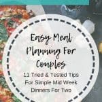 Meal planning for two tips and tricks