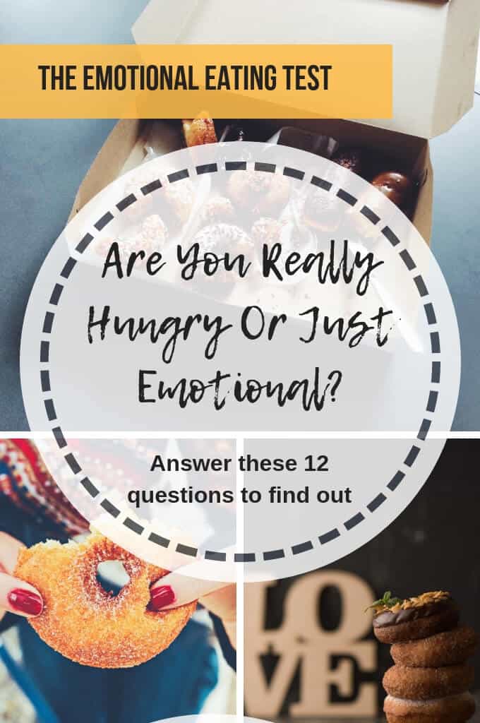 The emotional eating test pinterest image