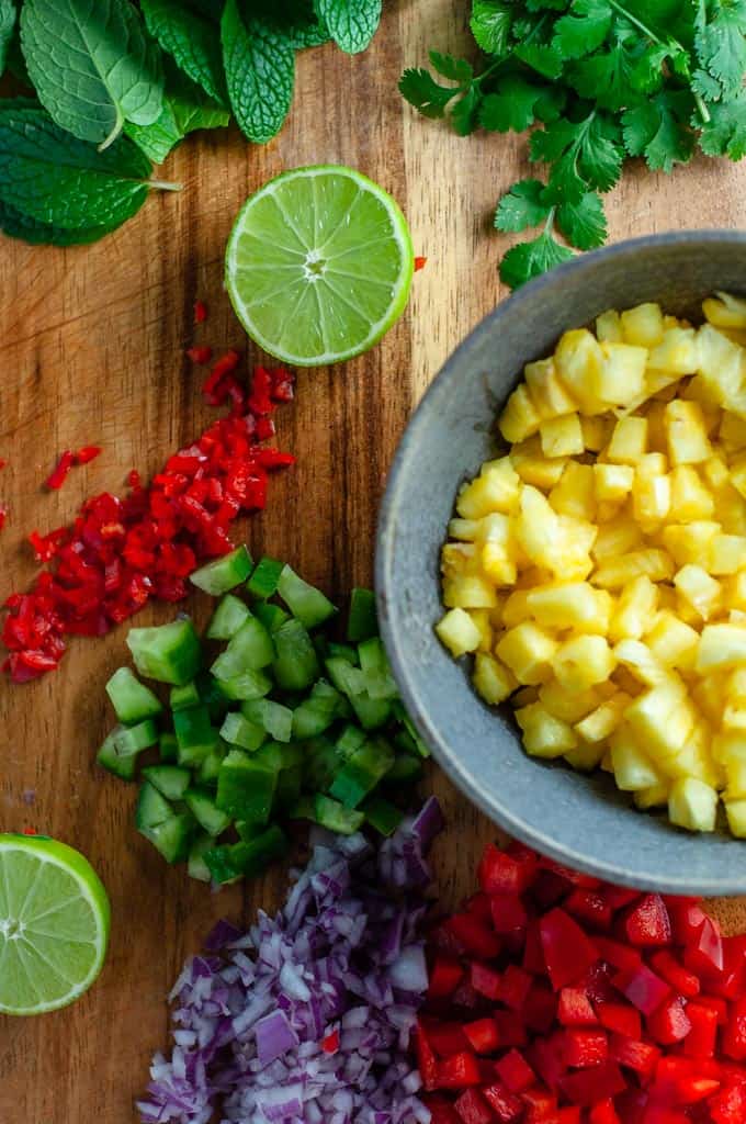 pineapple salsa ingredients