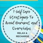 7 self care strategies