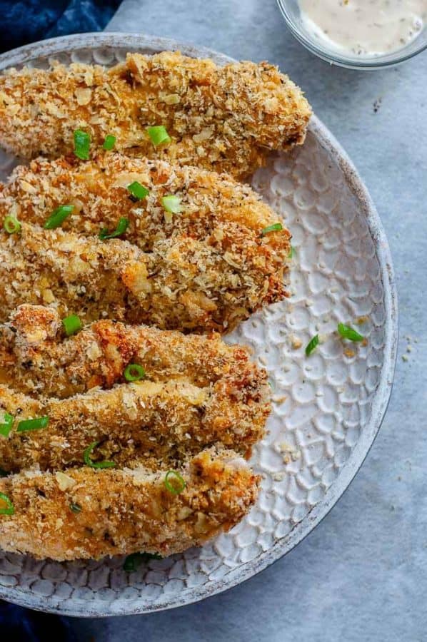 Oven Baked Panko Chicken Tenders My Sugar Free Kitchen