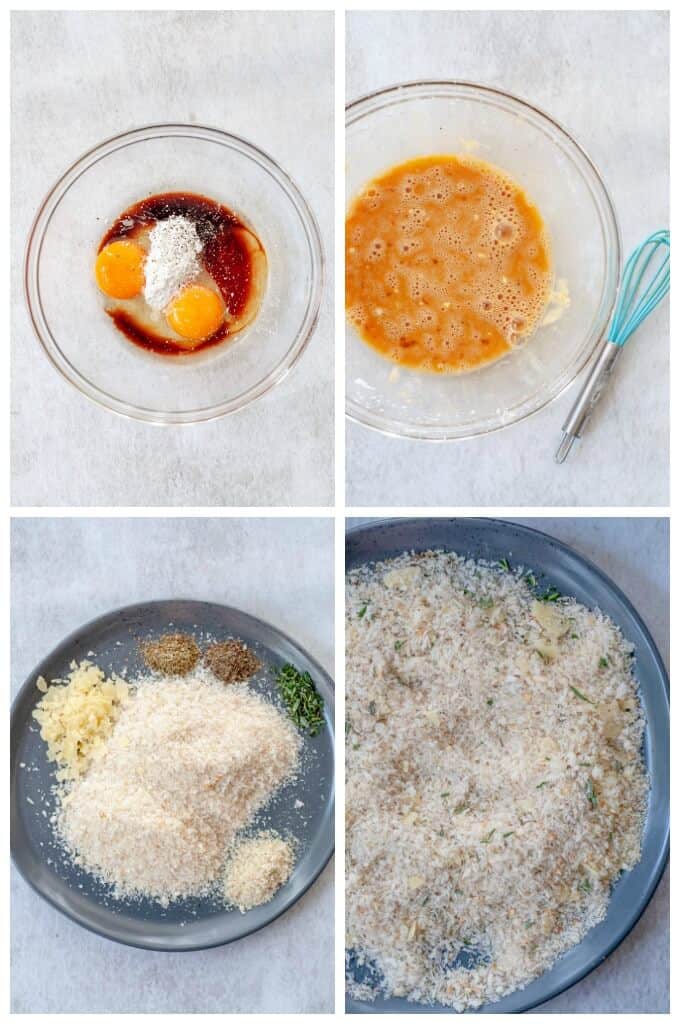 Oven Baked Chicken Tenders-collage