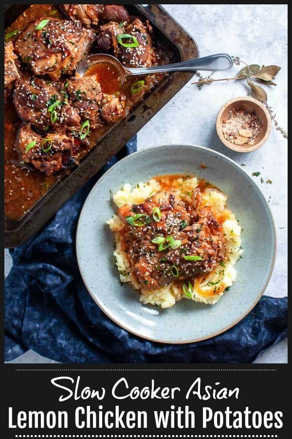 Slow Cooker Lemon Chicken and Potatoes My Sugar Free Kitchen