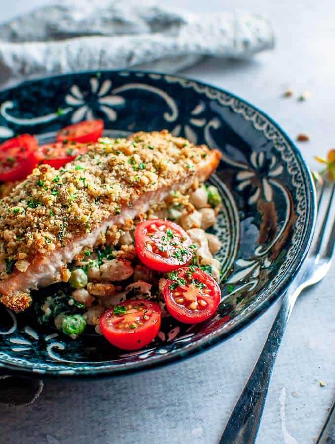 Asian Salmon with Noodles | My Sugar Free Kitchen