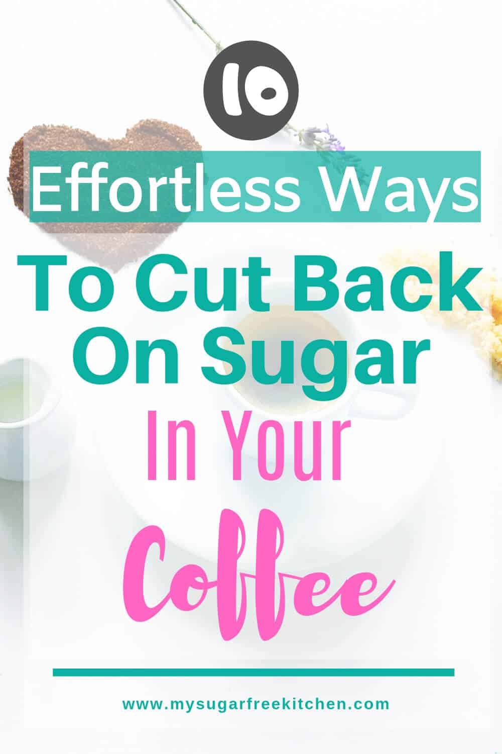 cut back sugar in coffee - Pinterest