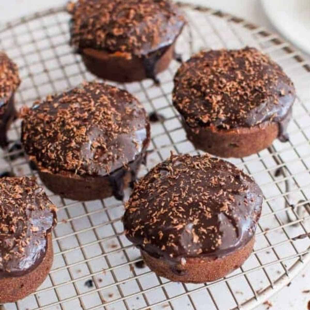 Chocolate Earl Grey Cupcakes-image