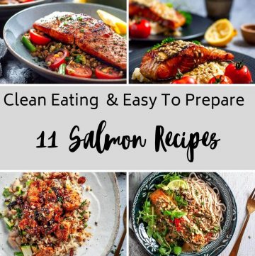 clean eating salmon recipes - featured
