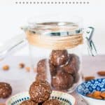 Almond butter bliss balls - pinterest 2