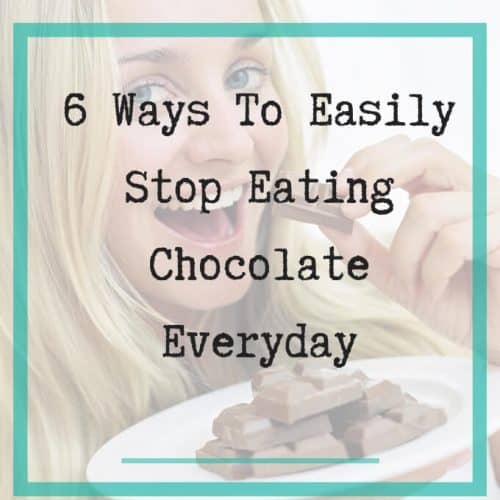 stop eating chocolate - Featured