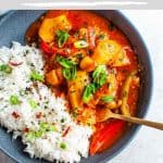 Healthy Mango Chicken Bake - Pinterest 1