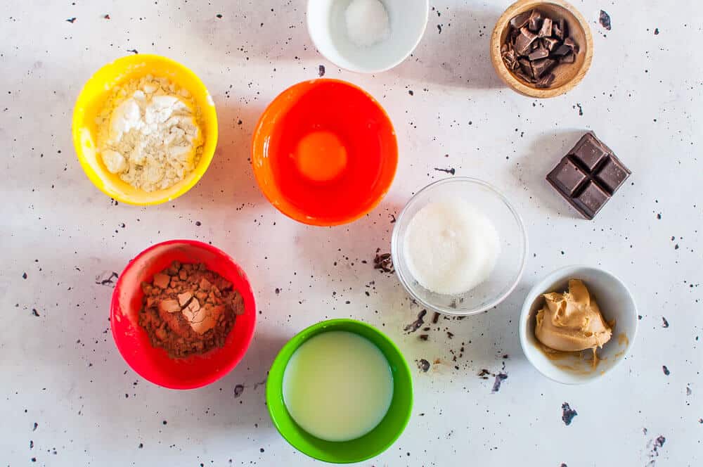 Chocolate Pudding In A Mug ingredients
