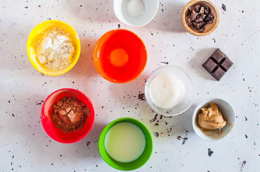 Chocolate Pudding In A Mug ingredients