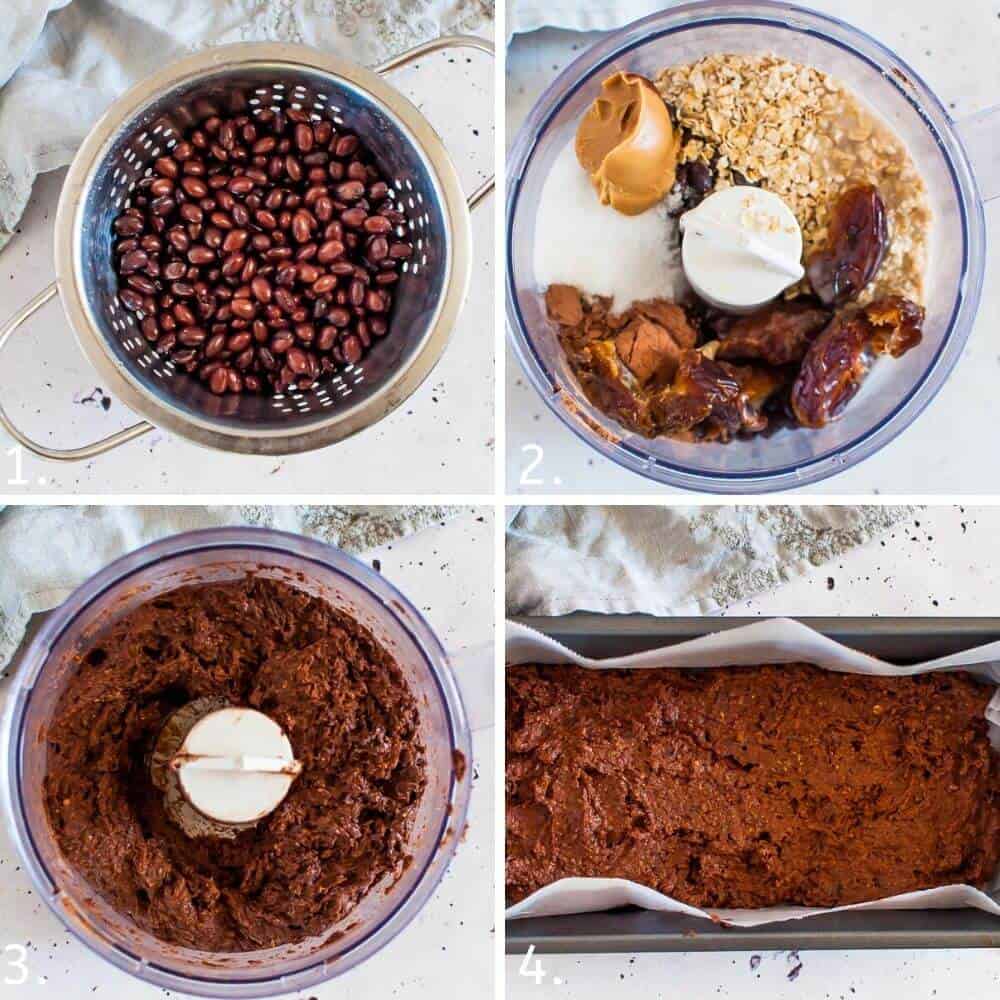 Dairy Free Brownies collage