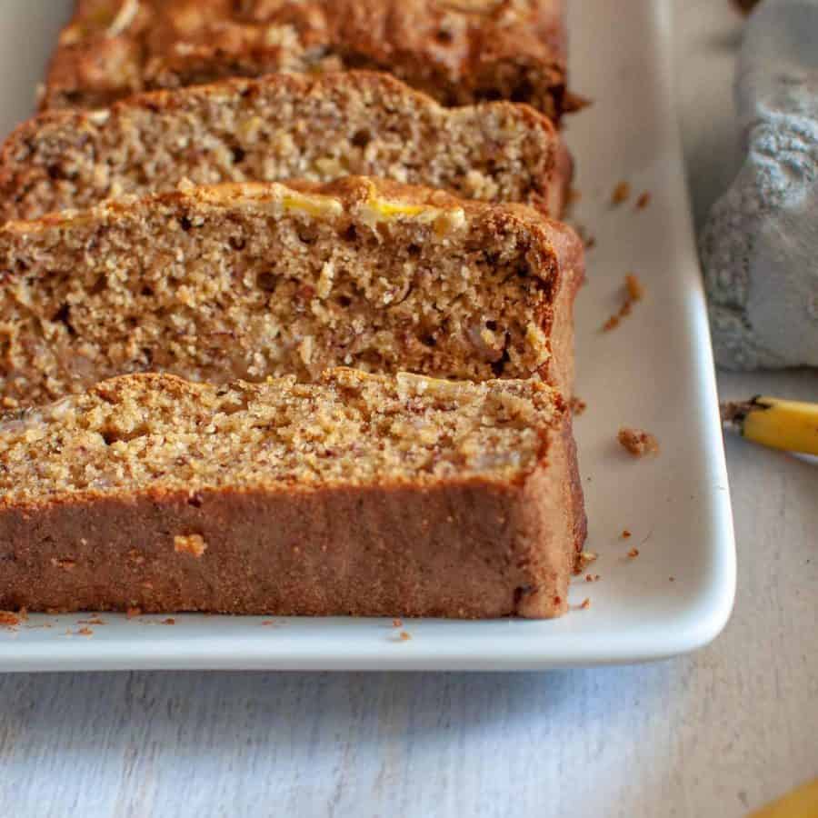 Oat Flour Banana Bread My Sugar Free Kitchen