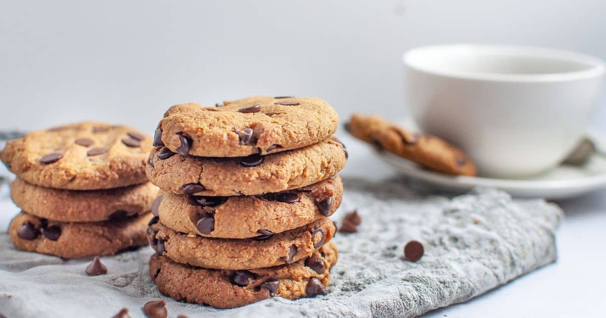 Healthy Chickpea Chocolate Chip Cookies My Sugar Free Kitchen