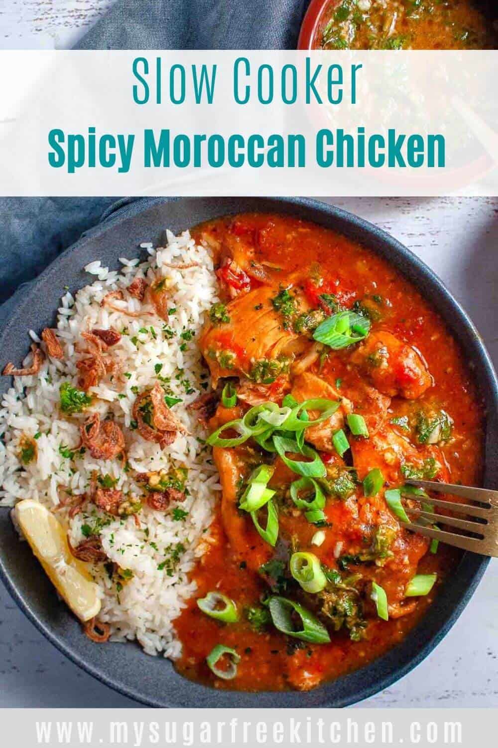 Spicy Chicken Slow Cooker My Sugar Free Kitchen
