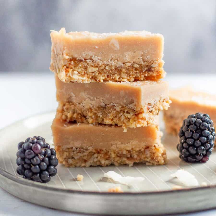Easy No Bake Ginger Slice My Sugar Free Kitchen