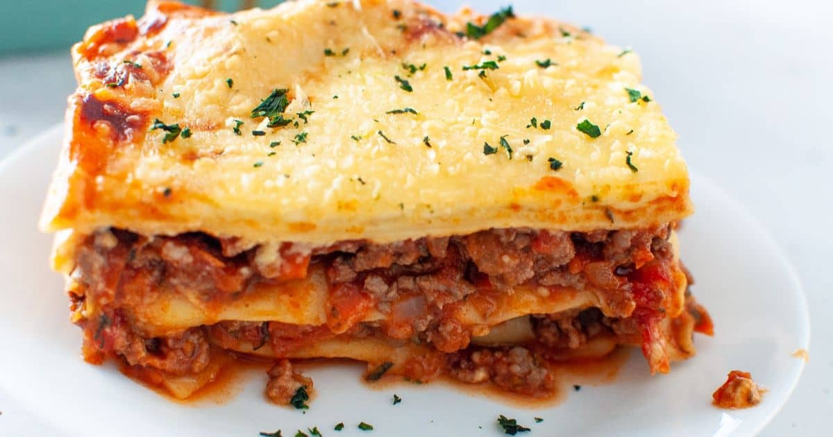Lasagna recipe without discount ricotta cheese