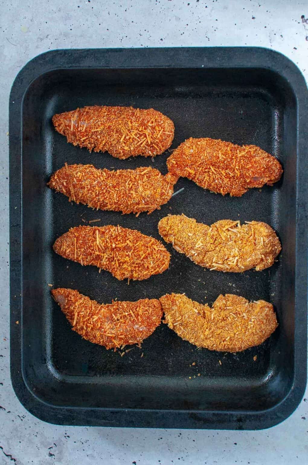 Paprika Parmesan Chicken Tenders My Sugar Free Kitchen