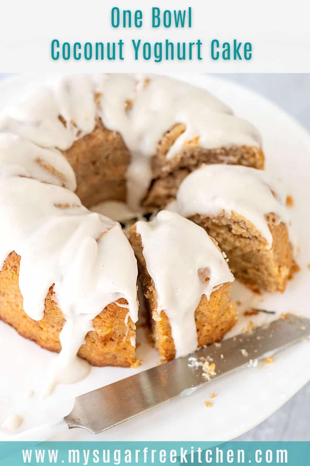 Coconut Yoghurt Cake My Sugar Free Kitchen
