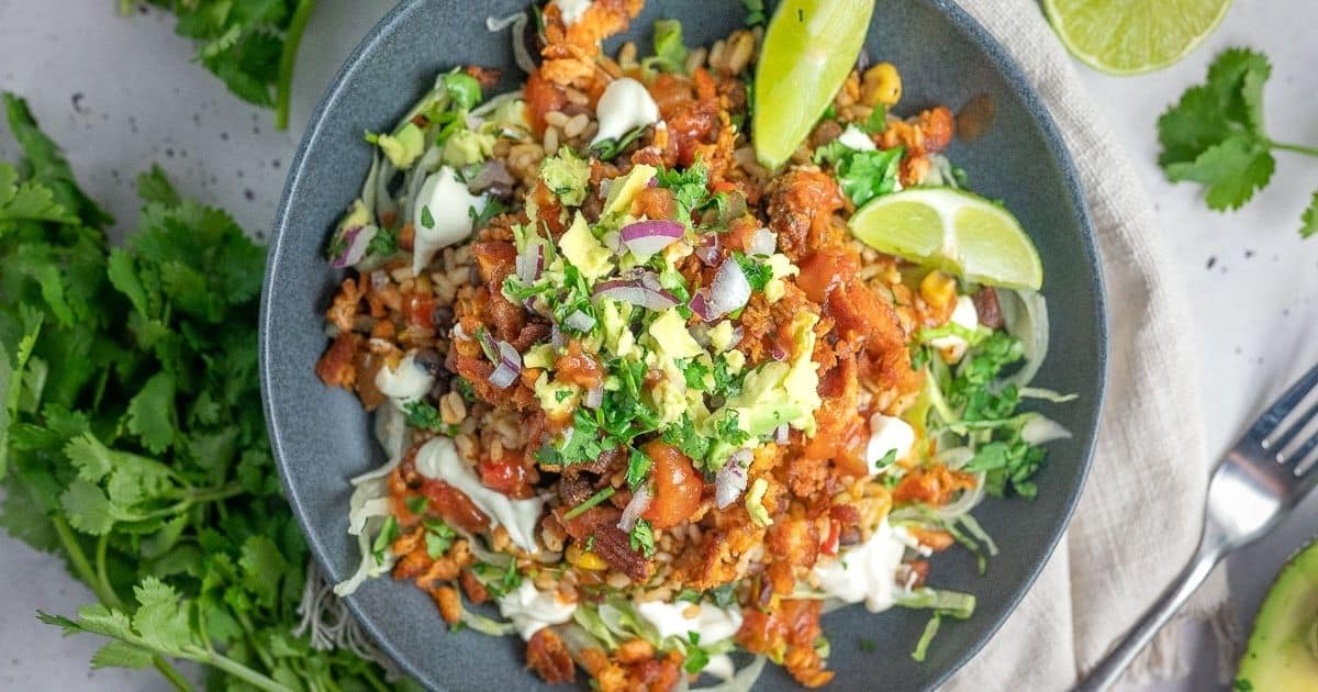 Salmon Burrito Bowl Recipe Healthy & Filling My Sugar Free Kitchen