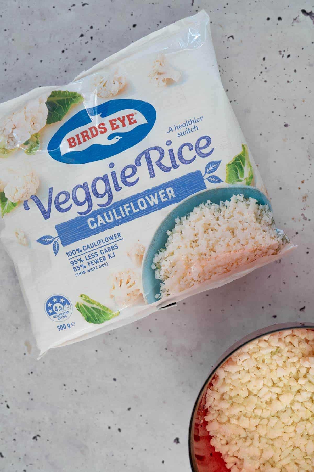 frozen cauliflower rice