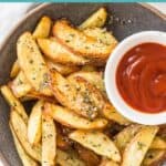 Air Fryer Potato wedges-pin