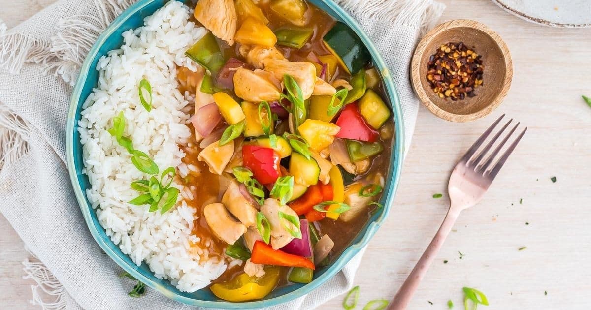 Healthy Sweet and Sour Chicken | My Sugar Free Kitchen