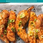 Air Fryer Chicken Tenders without Breading - Pin
