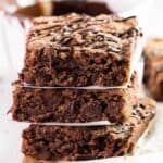 Chickpea Brownies - pin