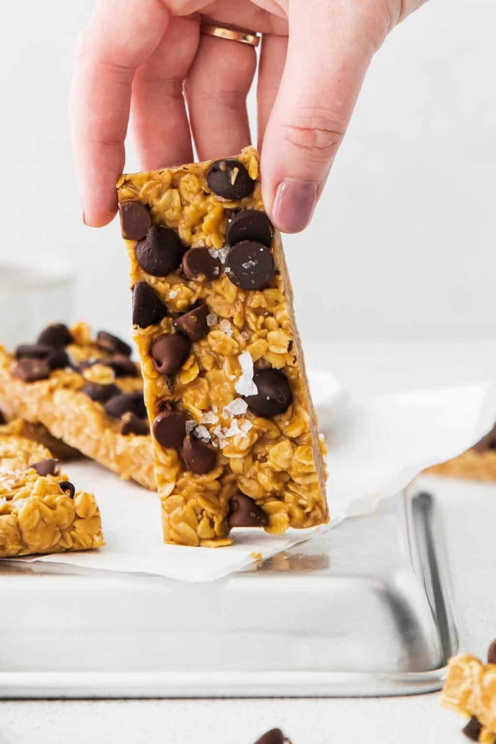Chocolate Oat Granola Bars My Sugar Free Kitchen