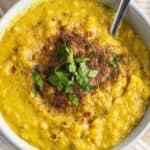 Yellow Lentil Soup - pin