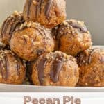 Pecan Pie Truffles - pin