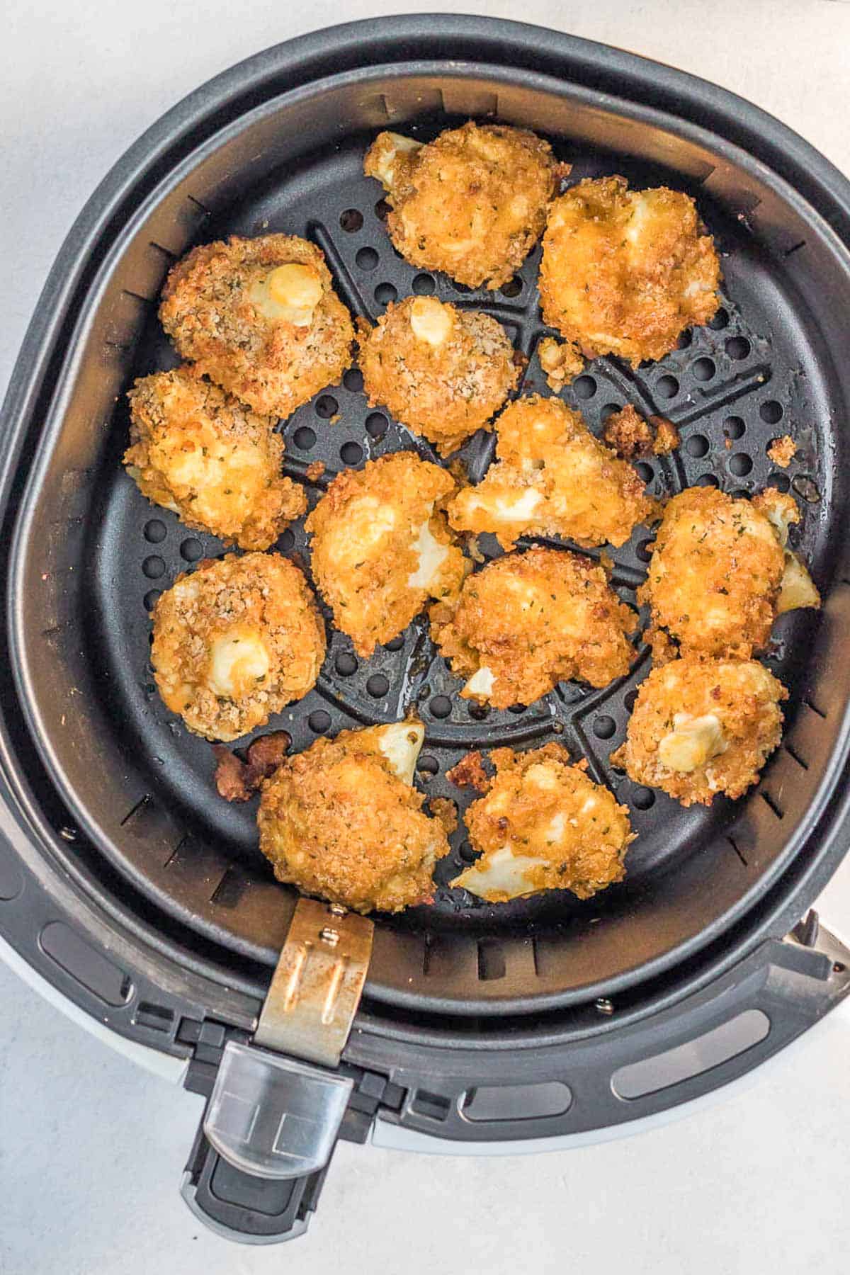 cauliflower bites in an air fryer