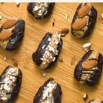 Peanut Butter Dates - pin