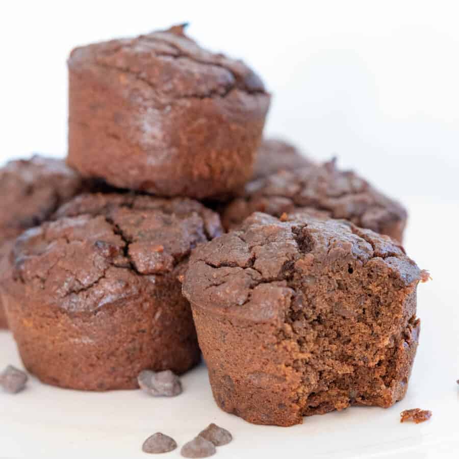 Chocolate Black Bean Muffins My Sugar Free Kitchen