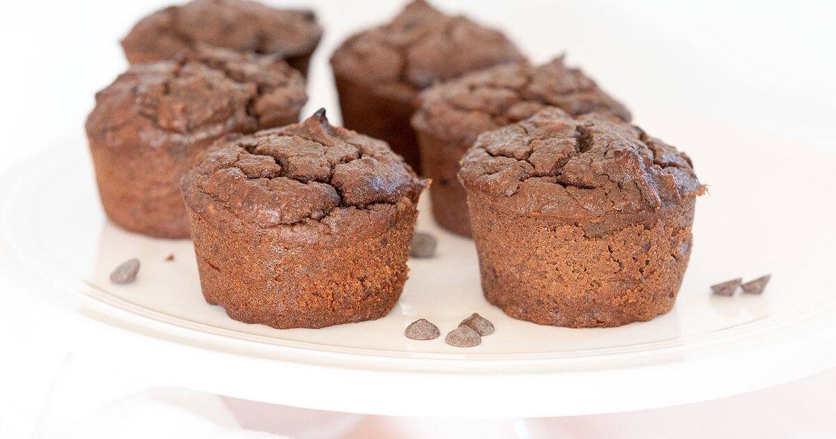 Chocolate Black Bean Muffins My Sugar Free Kitchen