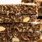 Chocolate Granola Bars - pin