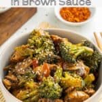 Chicken Broccoli in Brown Sauce-pin