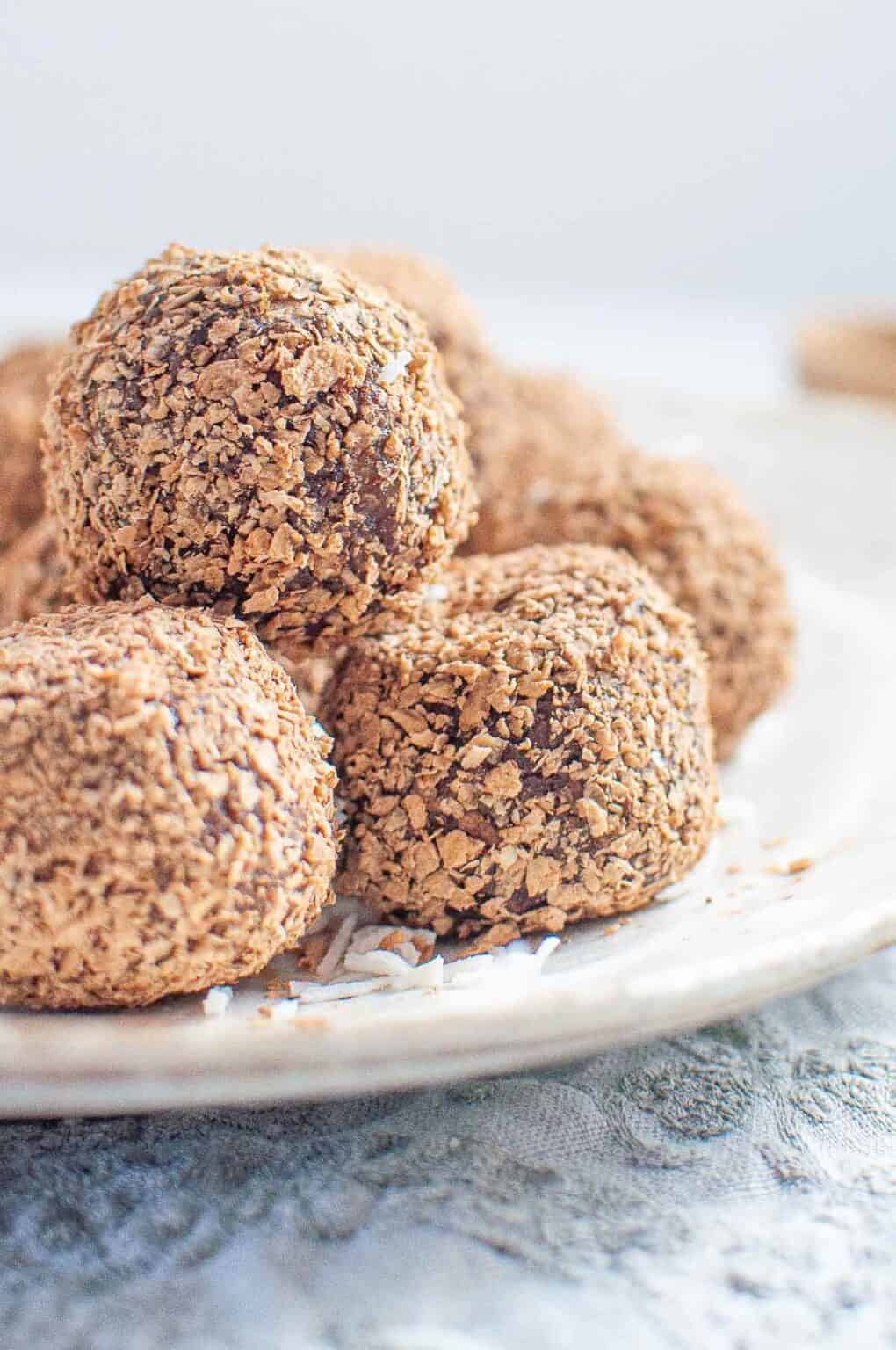 Healthy Chocolate Weetbix Bliss Balls My Sugar Free Kitchen