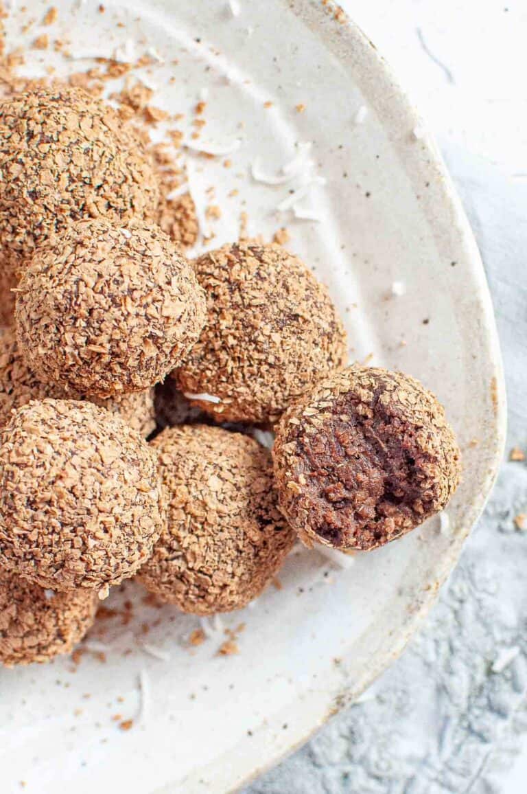 Healthy Chocolate Weetbix Bliss Balls My Sugar Free Kitchen