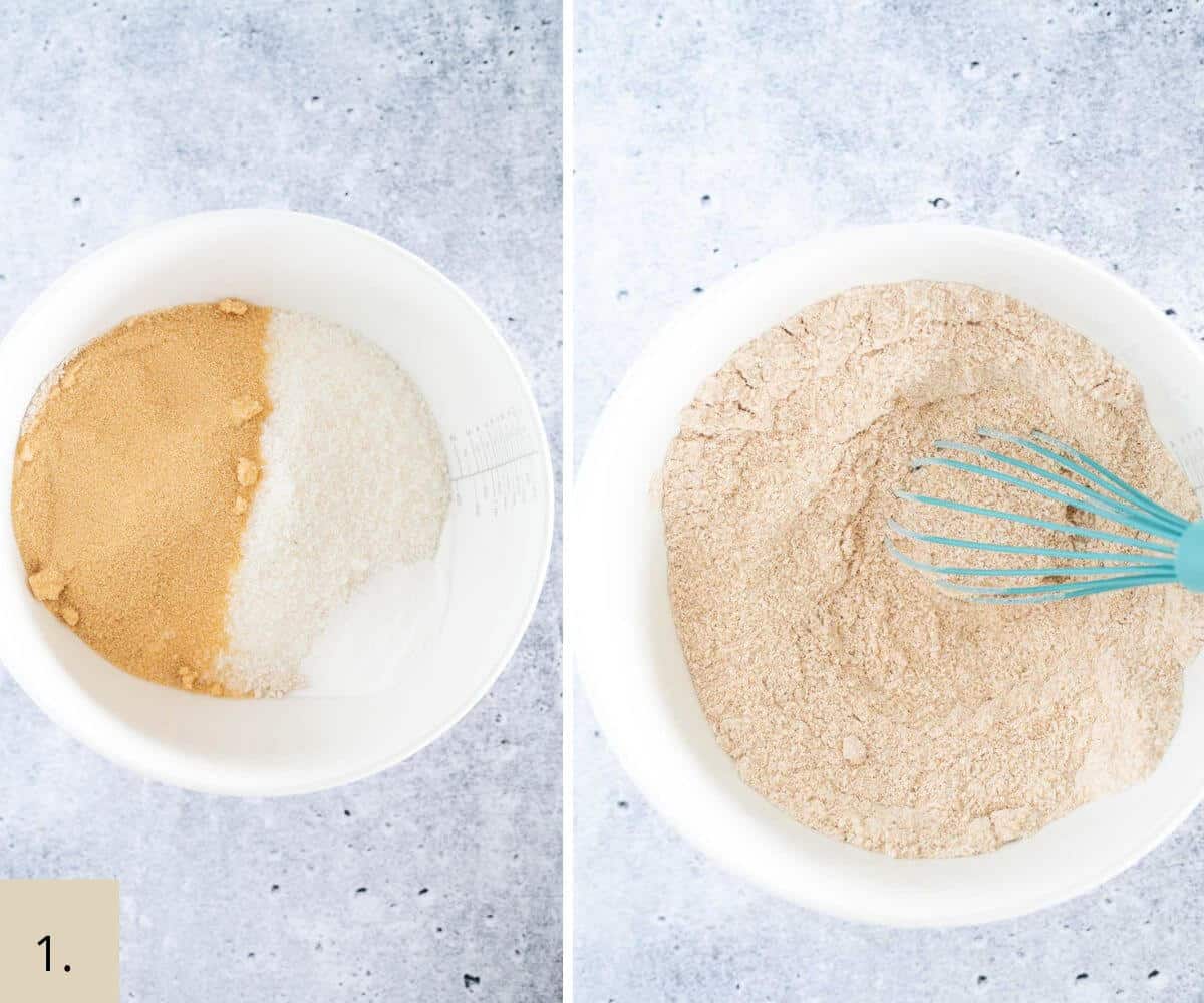 Coconut Milk Bread Loaf process 1