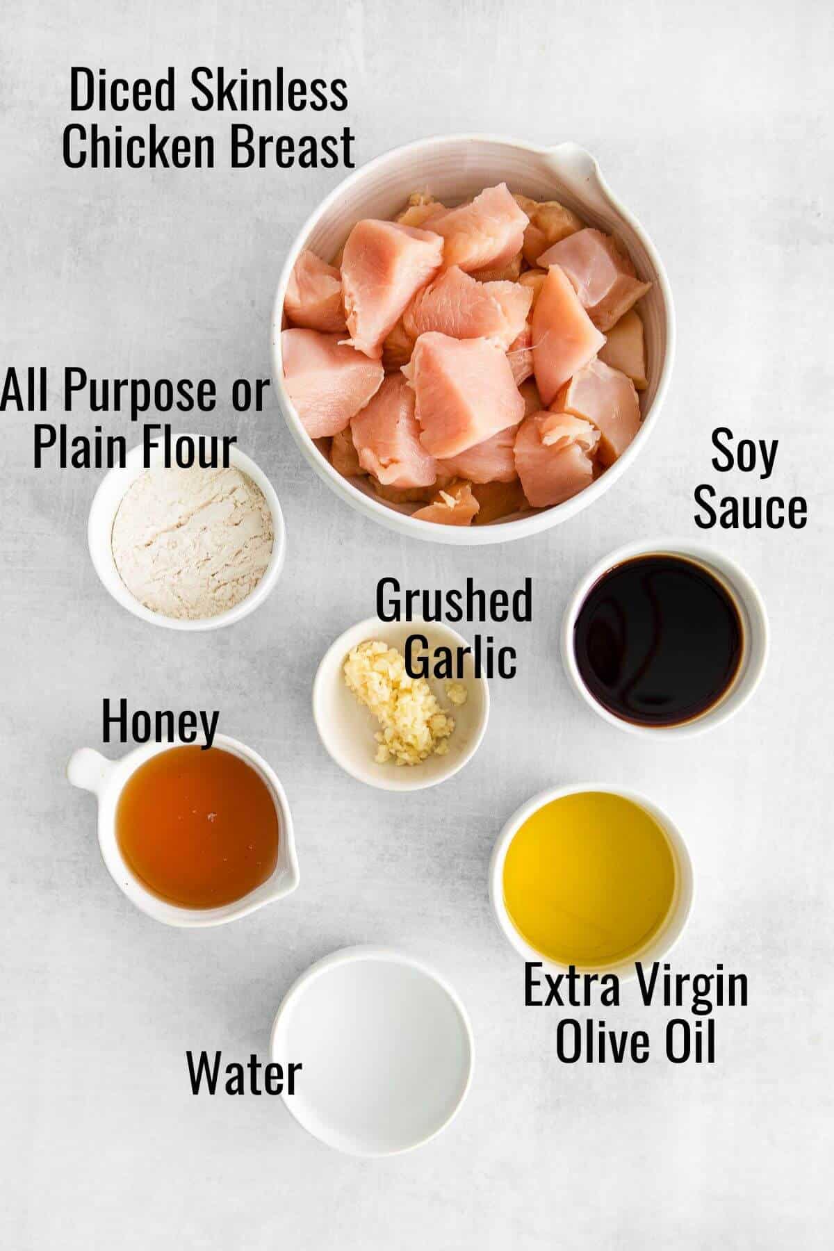 honey soy garlic chicken ingredients