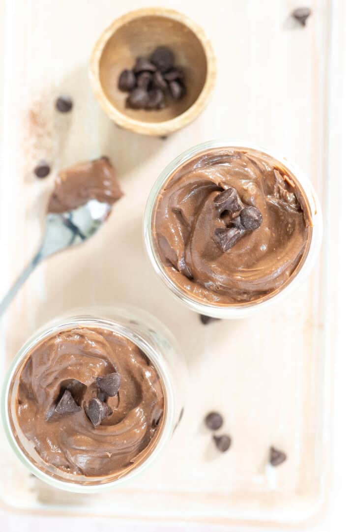 Healthy Chocolate Cocoa Avocado Pudding | My Sugar Free Kitchen